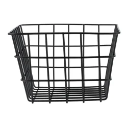 Wenko draadmand Viana 18x25x12cm zwart mat