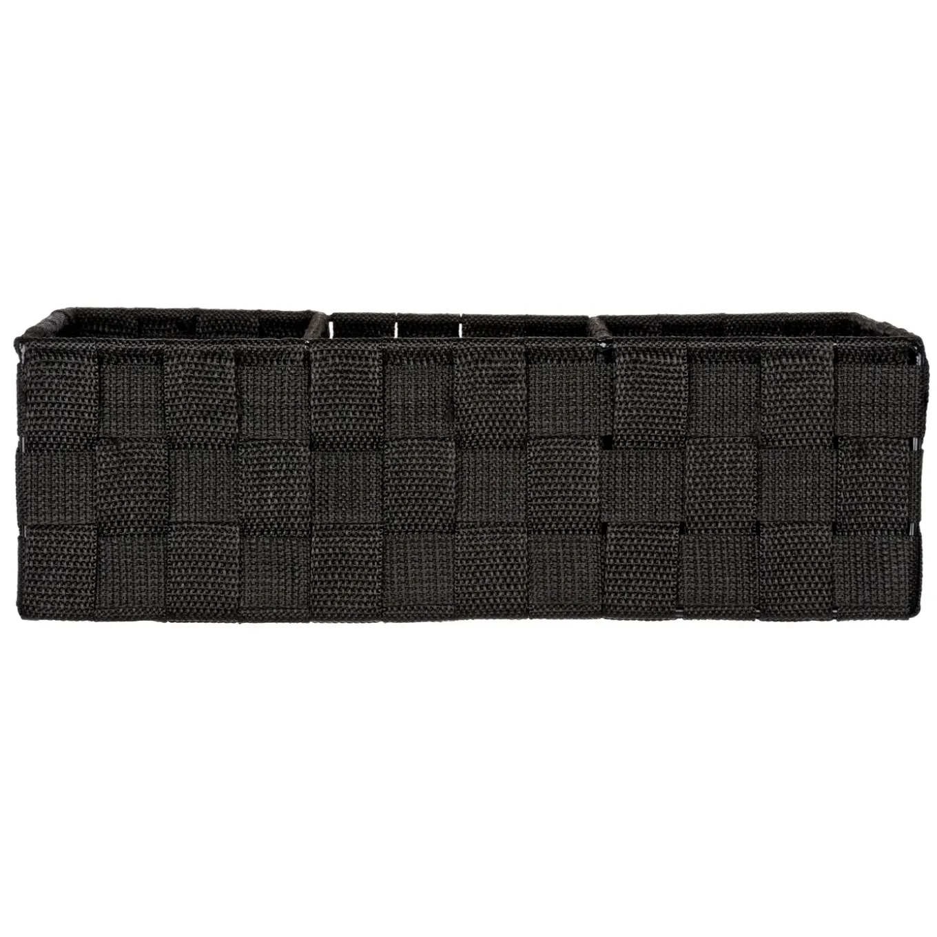Wenko organizer Adria 3-vaks 32x21x10cm zwart