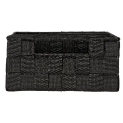 Wenko organizer Adria 3-vaks 32x21x10cm zwart