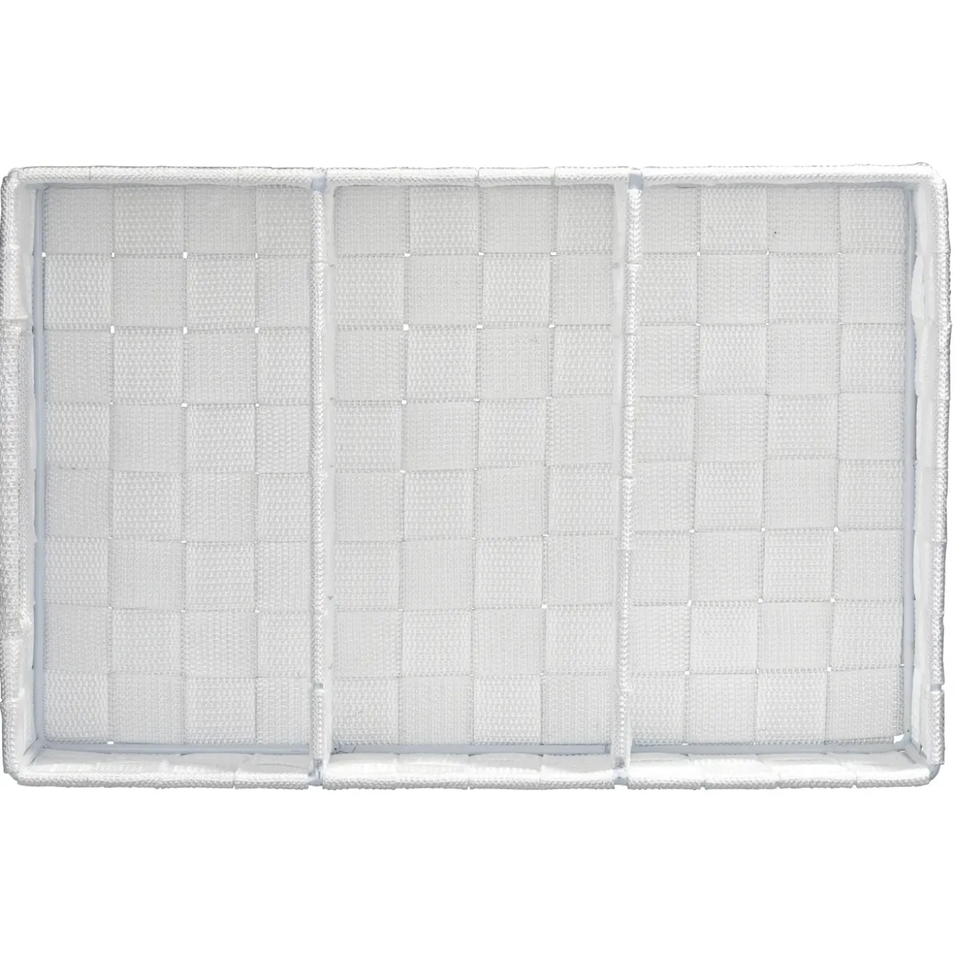 Wenko organizer Adria 3-vaks 32x21x10cm met wit