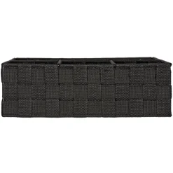 Wenko organizer Adria 4-vaks 32x32x10cm zwart