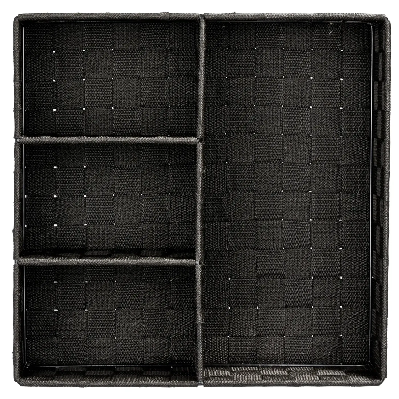 Wenko organizer Adria 4-vaks 32x32x10cm zwart