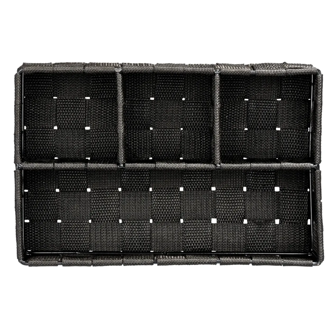 Wenko organizer Adria 4-vaks 26x6,5x17cm zwart