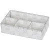Wenko organizer Adria 4-vaks 26x17x6,5cm wit