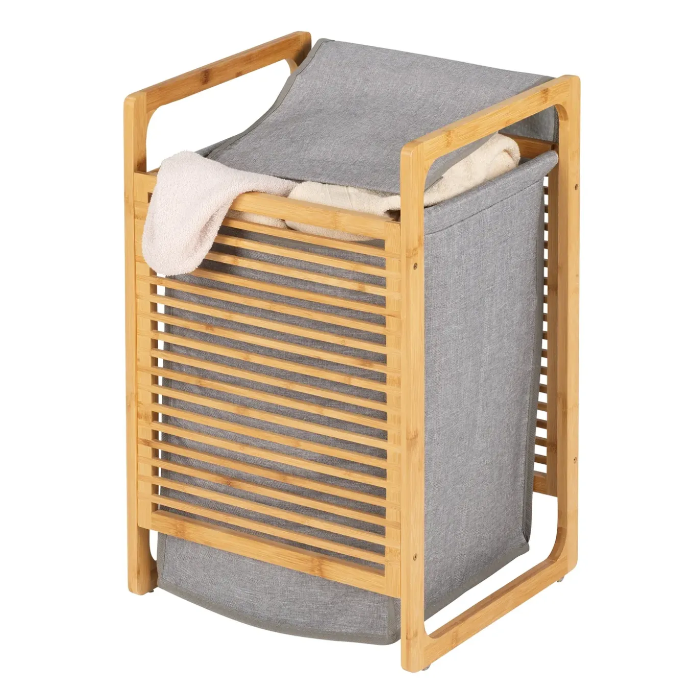 Wenko wasmand Bahari bamboe 43l 40x60x35cm