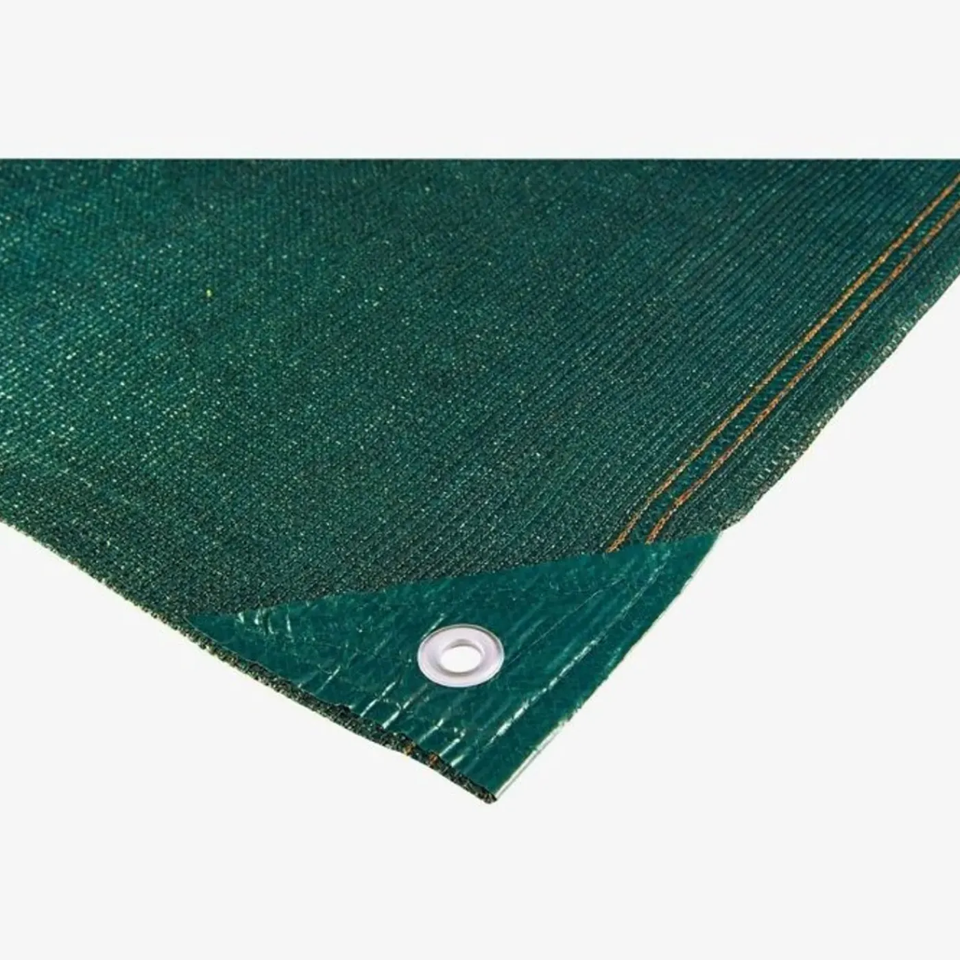 WERKA PRO - Verduisterende Windschermdoek - Polyethyleen 300 G/m² - Groen - Aluminium Ringen