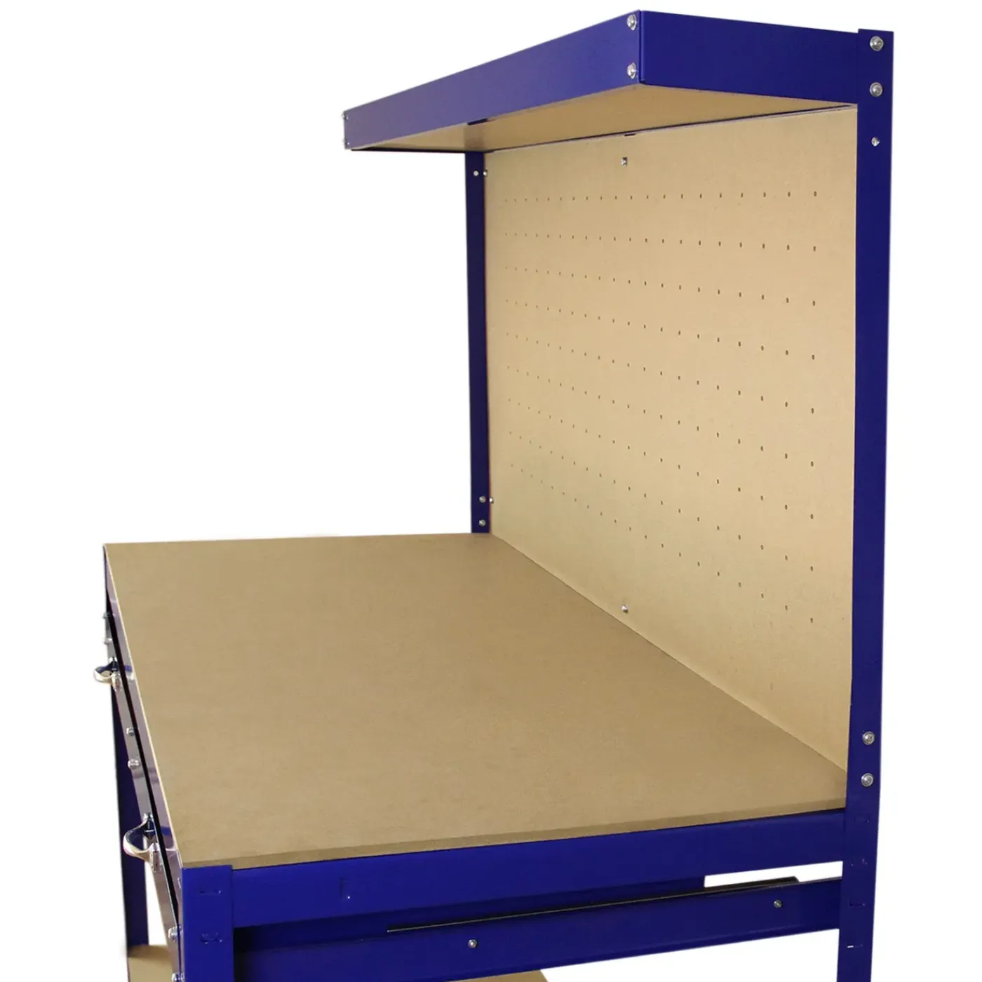 Monster Shop Werkbank met pegboard en lade - Blauw