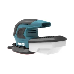 Wesco Deltaschuurmachine WS2975.9 - 18V - Schuurvoet 145x145x86mm - Stofafzuigsysteem