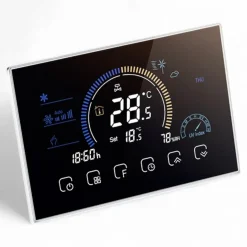 Wifi Inbouw Thermostaat Voor Centrale Verwarming En Boiler Met Touchscreen En Wifi Bediening
