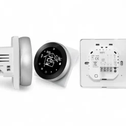 Wifi Inbouw Thermostaat Voor Elektrische Vloerverwarming Met Touchscreen En Spraakbesturing