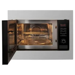 Wiggo - Inbouw Combi Magnetron - Wbm-g6025(bx) - Zwart - 46 Cm