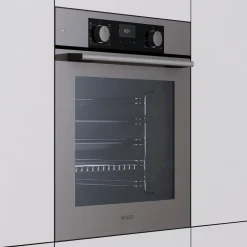 Wiggo - Inbouw Oven - Wo-bfa610(g) - Grijs - 60 Cm
