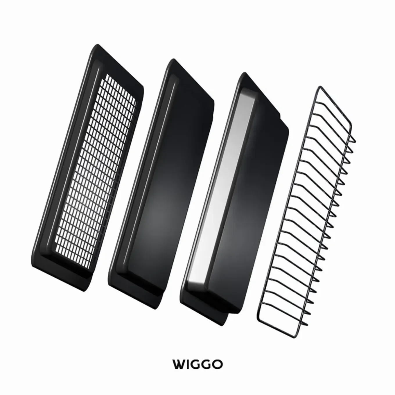 Wiggo - Inbouw Oven - Wo-bfa610(g) - Grijs - 60 Cm