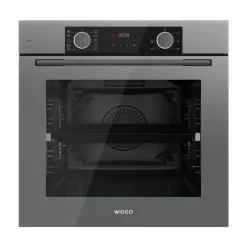 Wiggo - Inbouw Oven - Wo-bfa610(g) - Grijs - 60 Cm