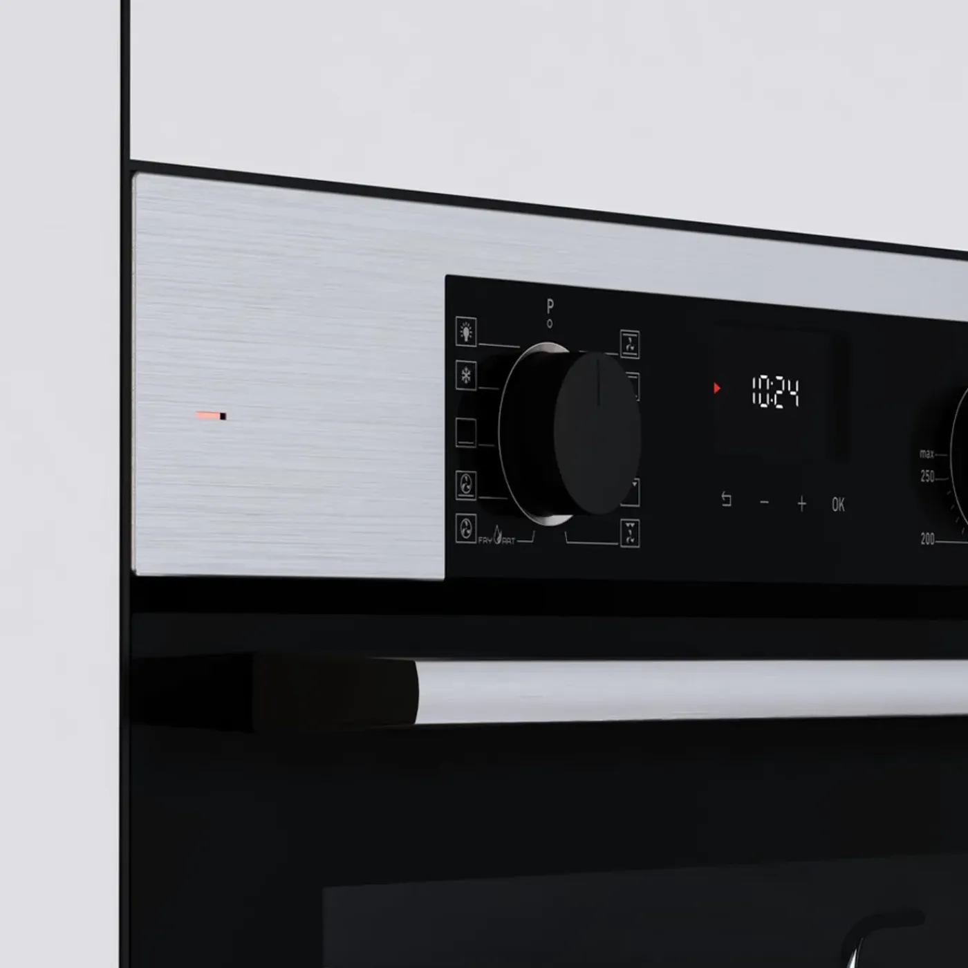 Wiggo - Inbouw Oven - Wo-bfa610(x) - Roestvrijstaal - 60 Cm