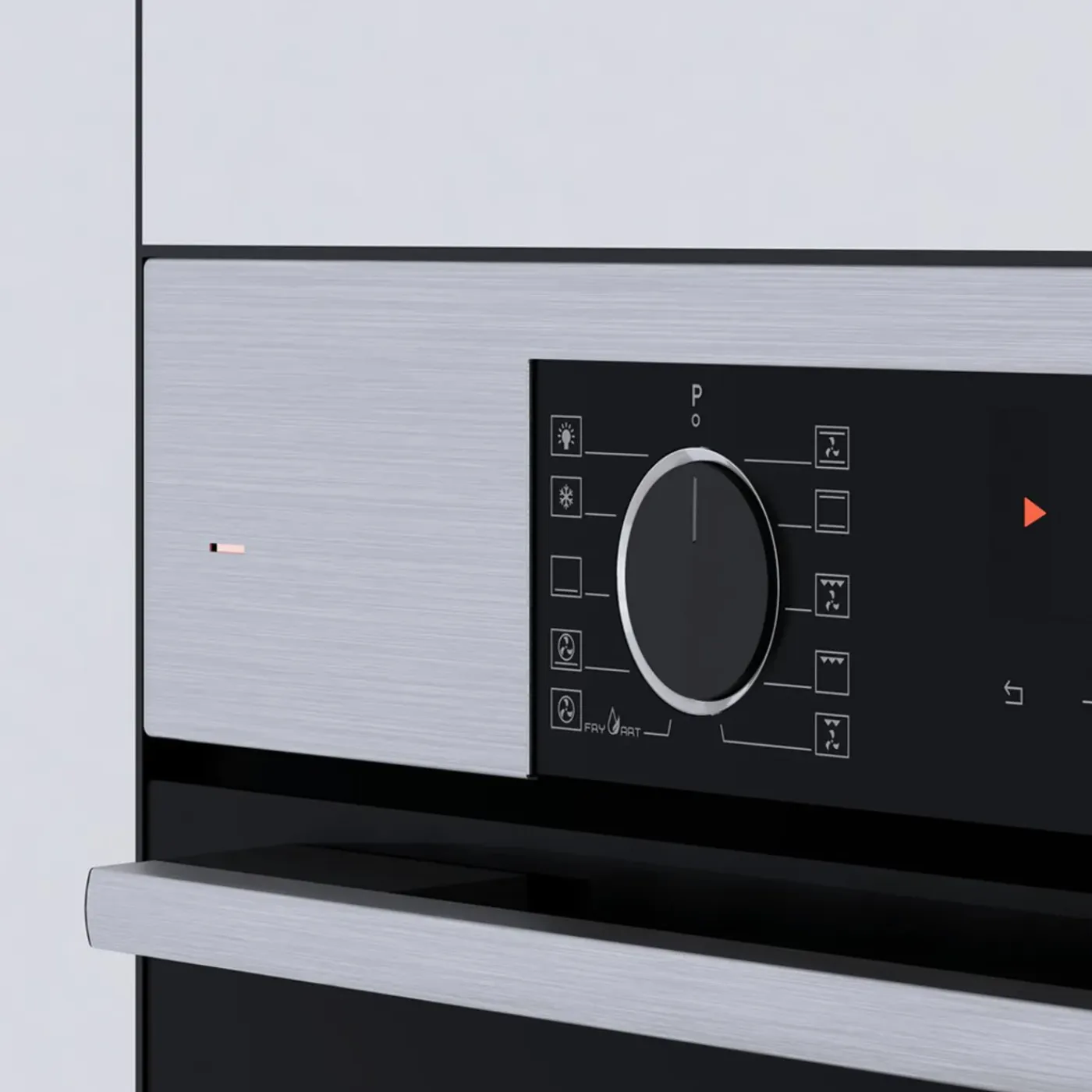 Wiggo - Inbouw Oven - Wo-bfa610(x) - Roestvrijstaal - 60 Cm