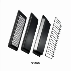 Wiggo - Inbouw Oven - Wo-b608(g) - Grijs - 60 Cm