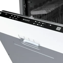 Wiggo - Inbouw Vaatwasser - Wd-b60126e(x) - Roestvrijstaal - 60 Cm