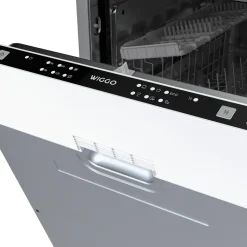 Wiggo - Inbouw Vaatwasser - Wd-b4126e(x) - Roestvrijstaal - 45 Cm