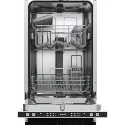 Wiggo - Inbouw Vaatwasser - Wd-b4126e(x) - Roestvrijstaal - 45 Cm