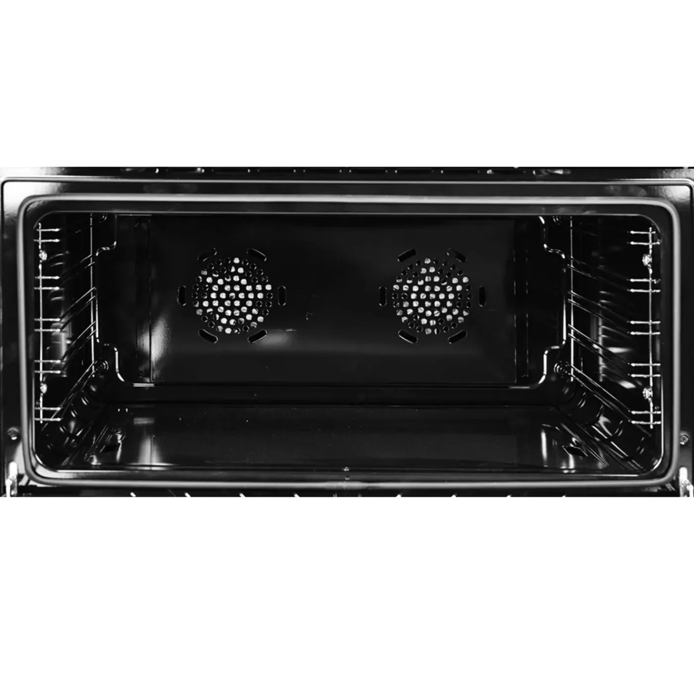 Wiggo - Vrijstaande Gasfornuis - Wo-e906b(bx) - Zwart - 90 Cm