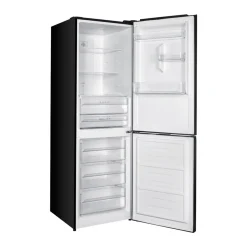 Wiggo - Vrijstaande Koel-vriescombi Koelkast - Wr-cd18c(b) - Zwart - 60 Cm