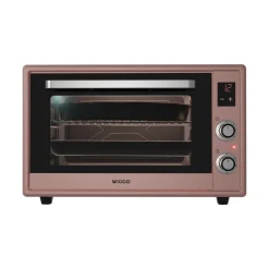 Wiggo - Vrijstaande Mini Oven - Wmo-e657(p) - Pink - 65 Liter