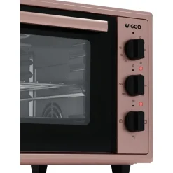 Wiggo - Vrijstaande Mini Oven - Wmo-e456(p) - Roze - 45 Liter