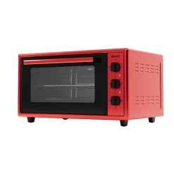 Wiggo - Vrijstaande Mini Oven - Wmo-e456(r) - Rood - 45 Liter