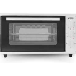 Wiggo - Vrijstaande Mini Oven - Wmo-e456(w) - Wit - 45 Liter