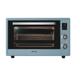 Wiggo - Vrijstaande Mini Oven - Wmo-e657(a) - Aqua Blauw - 65 Liter