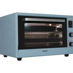 Wiggo - Vrijstaande Mini Oven - Wmo-e657(a) - Aqua Blauw - 65 Liter