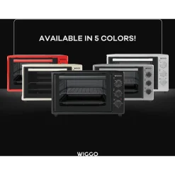 Wiggo - Vrijstaande Mini Oven - Wmo-e353(c) - Creme - 35 Liter