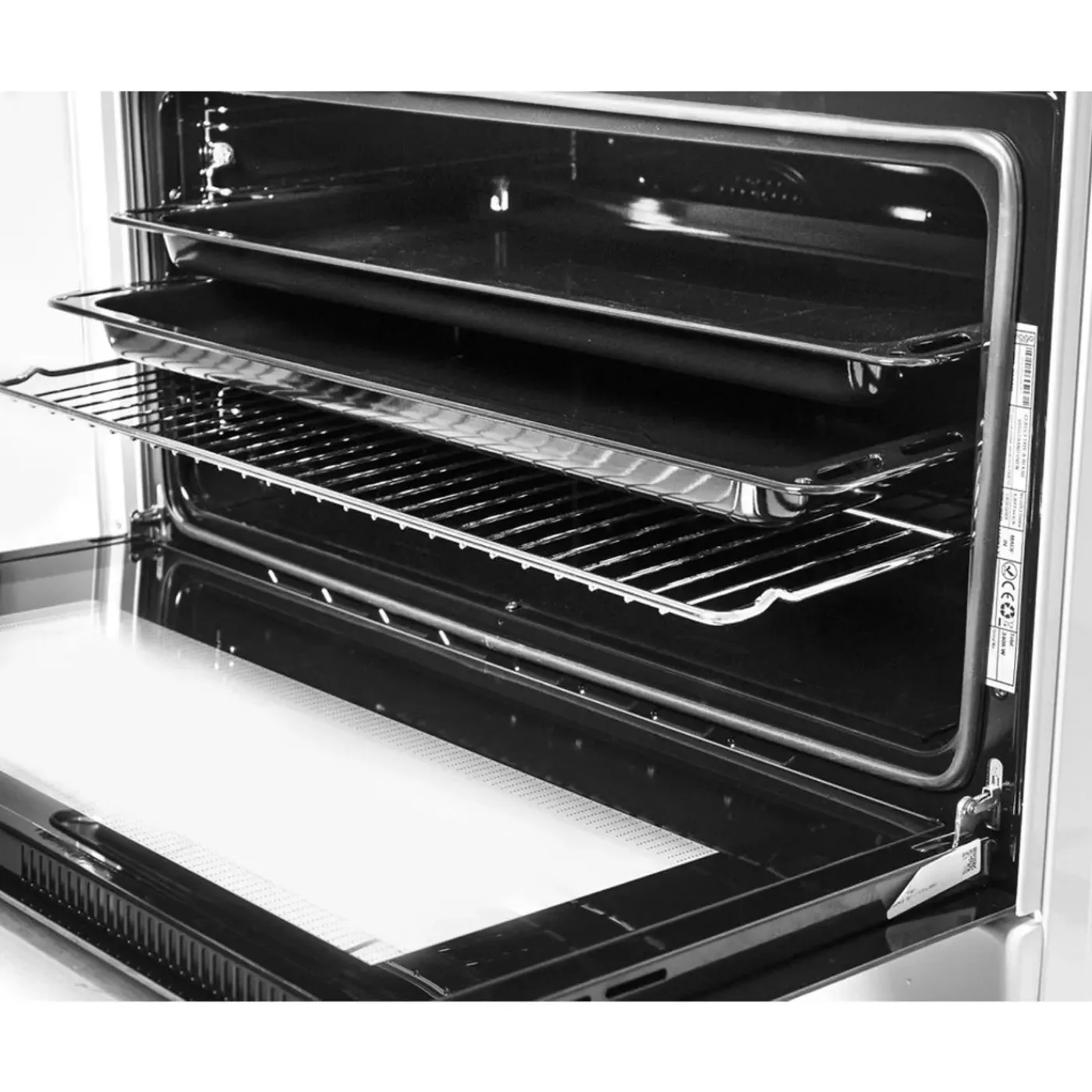Wiggo Wo‑e909r(ww) Vrijstaande Gasfornuis - 90 Cm - Wit