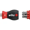 Wiha schroevendraaier met bitmagazijn Stubby 25mm