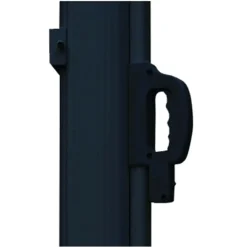 Windscherm oprolbaar antraciet 300x160cm