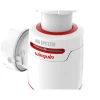 Wirquin wastafelsifon Neo Air Ø40mm wit/rood