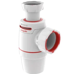 Wirquin wastafelsifon Neo Air Ø40mm wit/rood