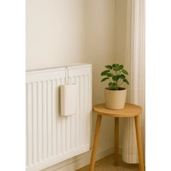 Witte radiator luchtbevochtiger 8 x 3.5 x 20cm