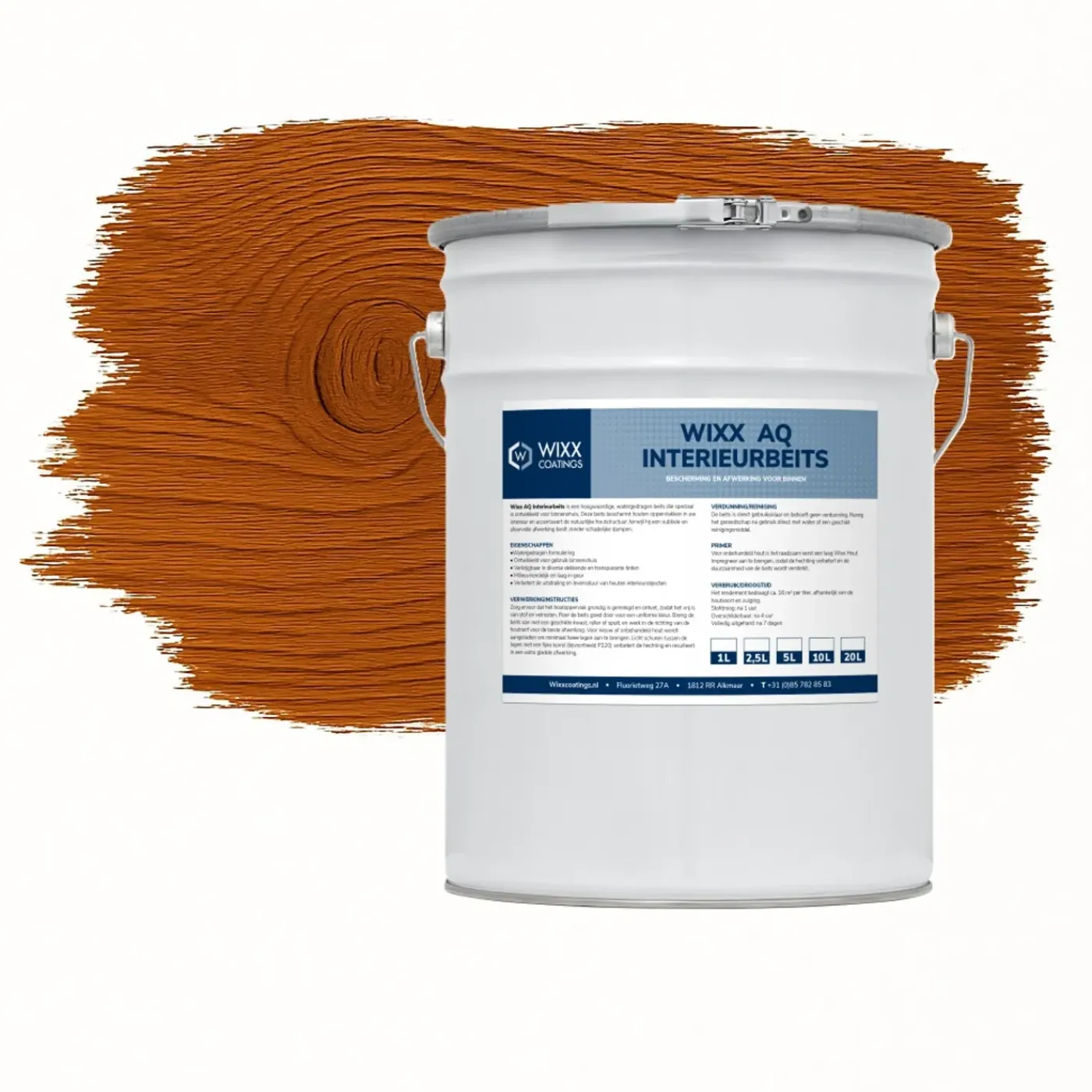 Wixx Aq Interieurbeits - Puur Palissander - 1l