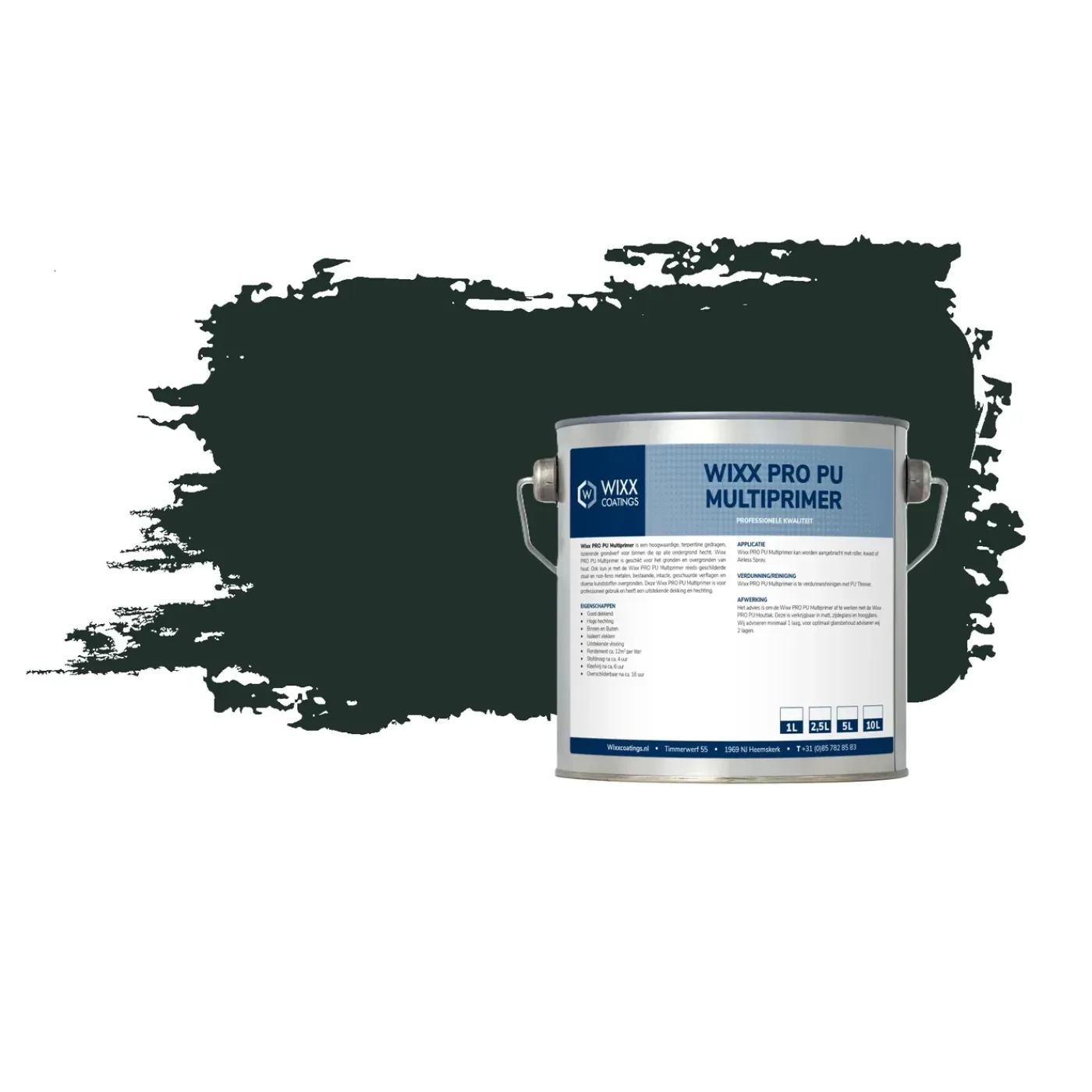 Wixx Pro Pu Multiprimer - Grachtengroen - 20l