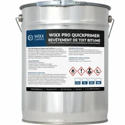 Wixx Pro Quickprimer Dakcoating Bitumen - Zwart - 5l