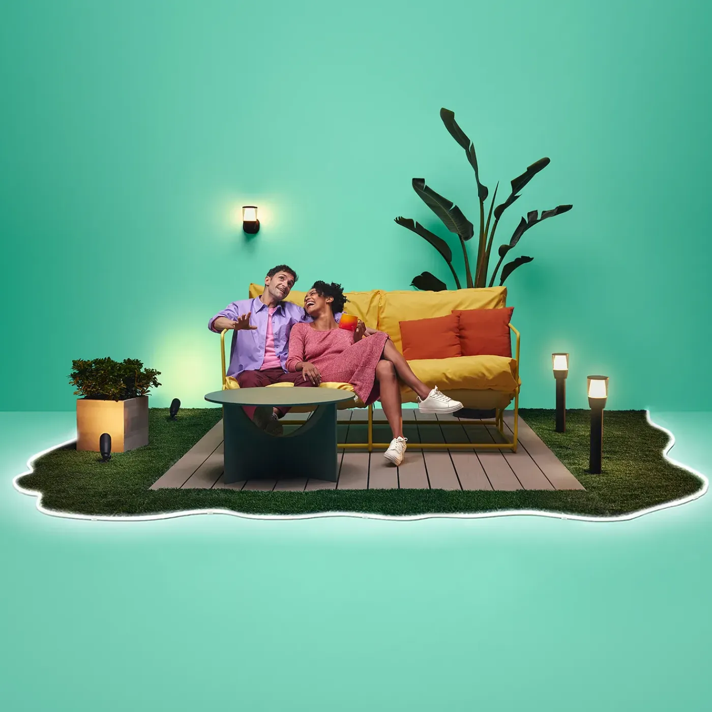 WiZ Outdoor Ledstrip - RGBW - 5m