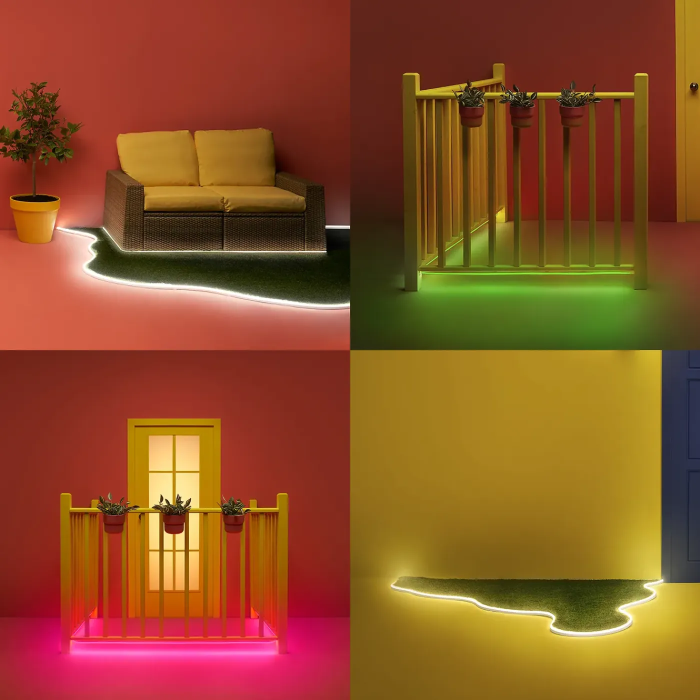 WiZ Outdoor Ledstrip - RGBW - 5m