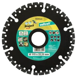 Wolfcraft Diamantschijf Pro Multi - multi-materiaal - 115x22,2mm