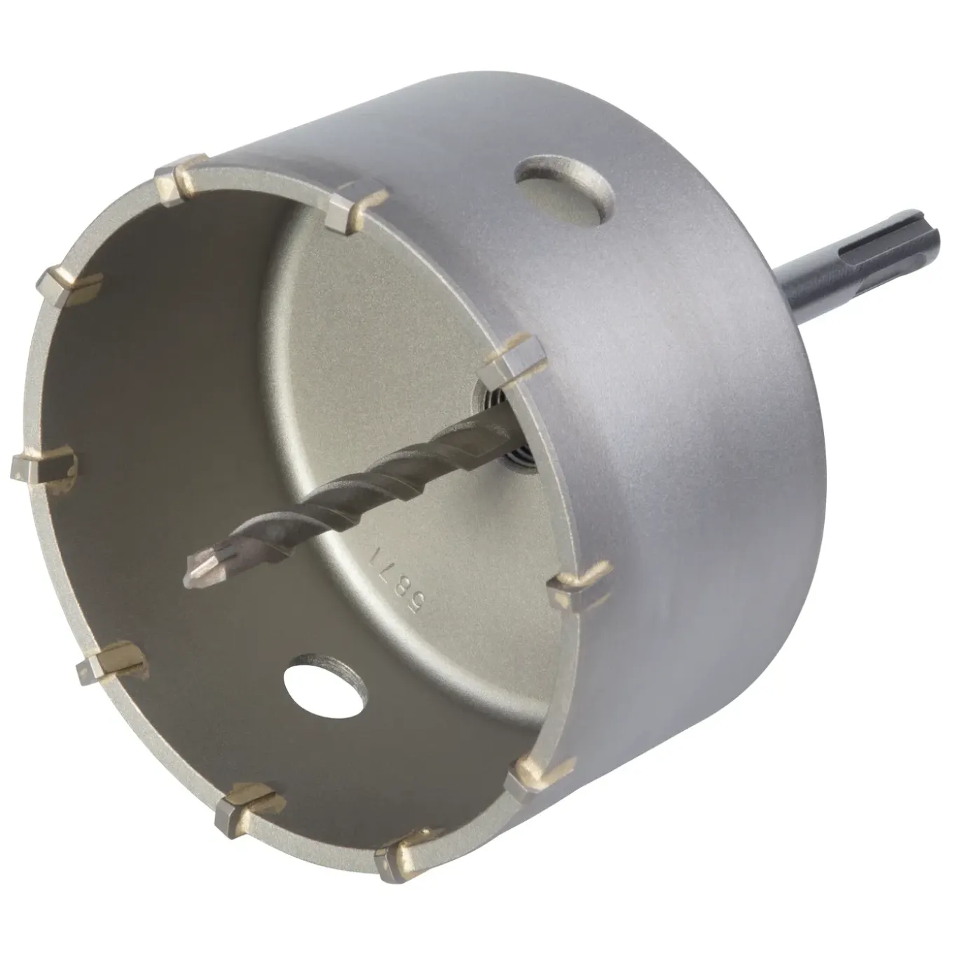 Wolfcraft holboorkroon met opspandoorn 105mm