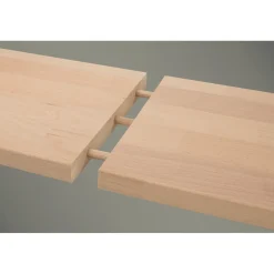 Wolfcraft houten deuvel gegroefd 40x8mm – 40 stuks
