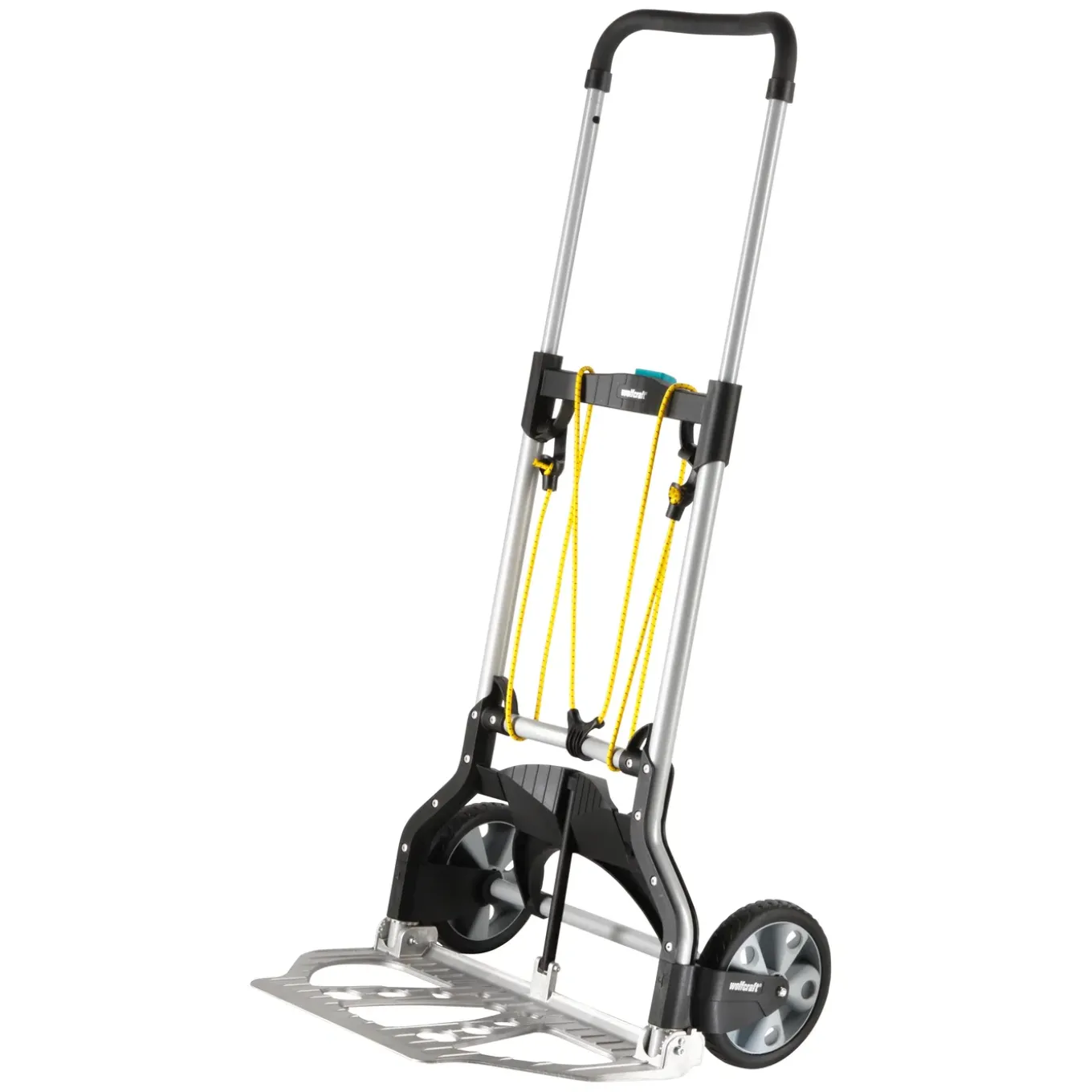 Wolfcraft Inklapbare steekwagen TS 850 - 54x110cm - 100kg - Aluminium - Trapfunctie
