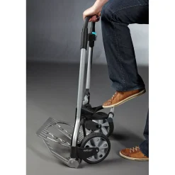 Wolfcraft Inklapbare steekwagen TS 850 - 54x110cm - 100kg - Aluminium - Trapfunctie