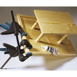Wolfcraft éénhand lijmklem EHZ40-110 – 2 stuks